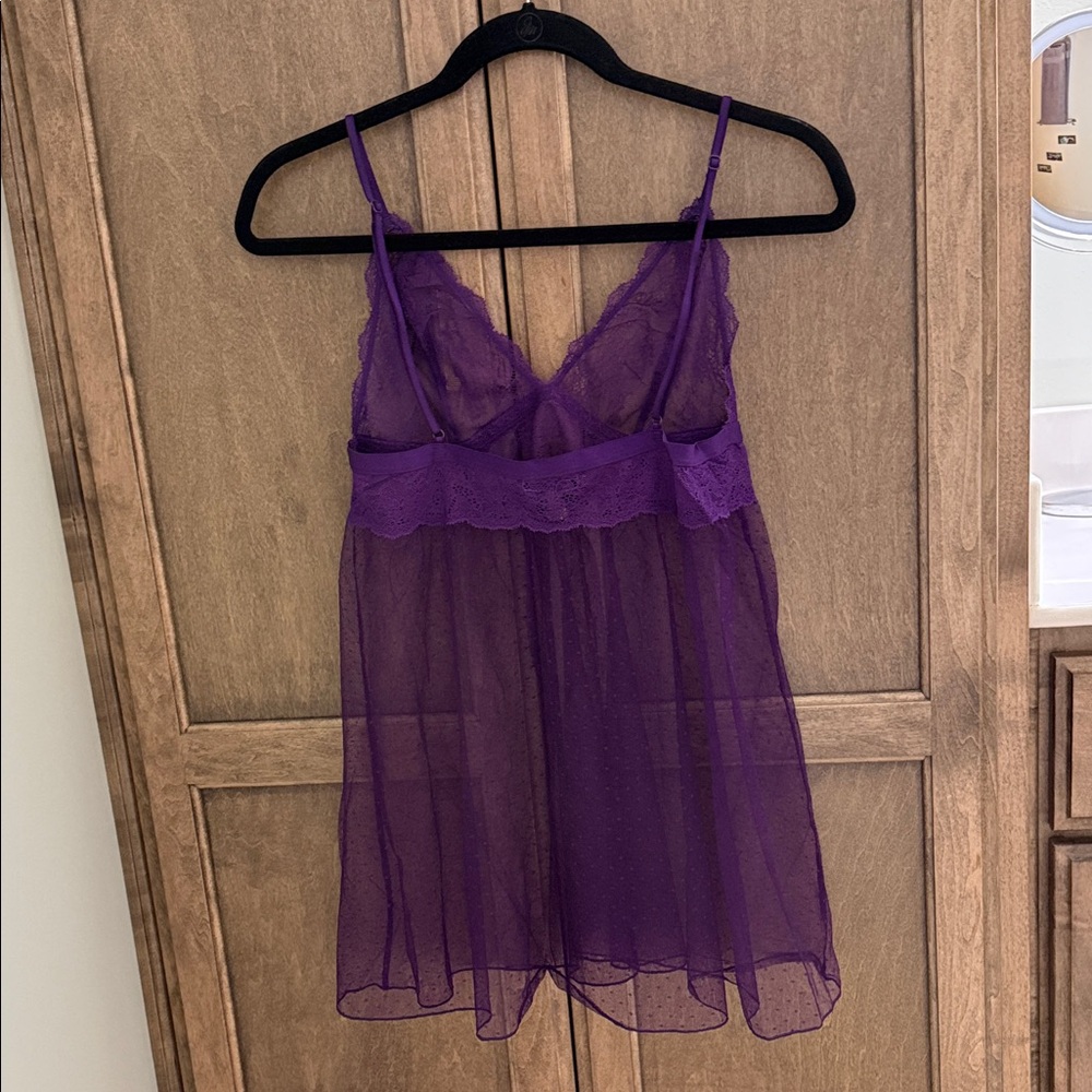 Victoria's Secret Purple Lace Intimate Lingerie